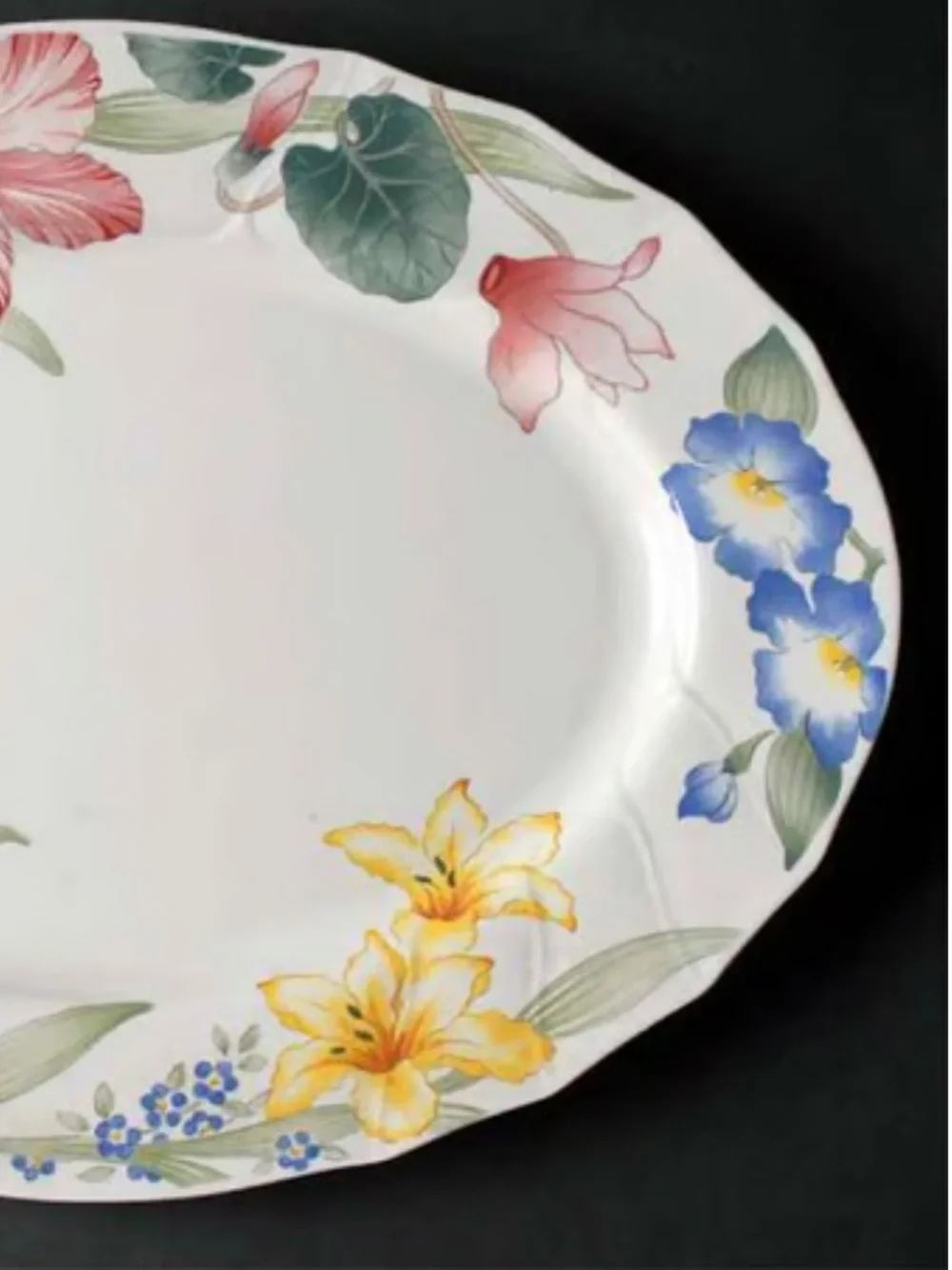 Villeroy & Boch Flora Bella Porcelain  Floral Platter